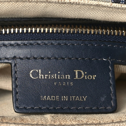 Christian Dior Oblique Saddle Bag Blue 6 of 11