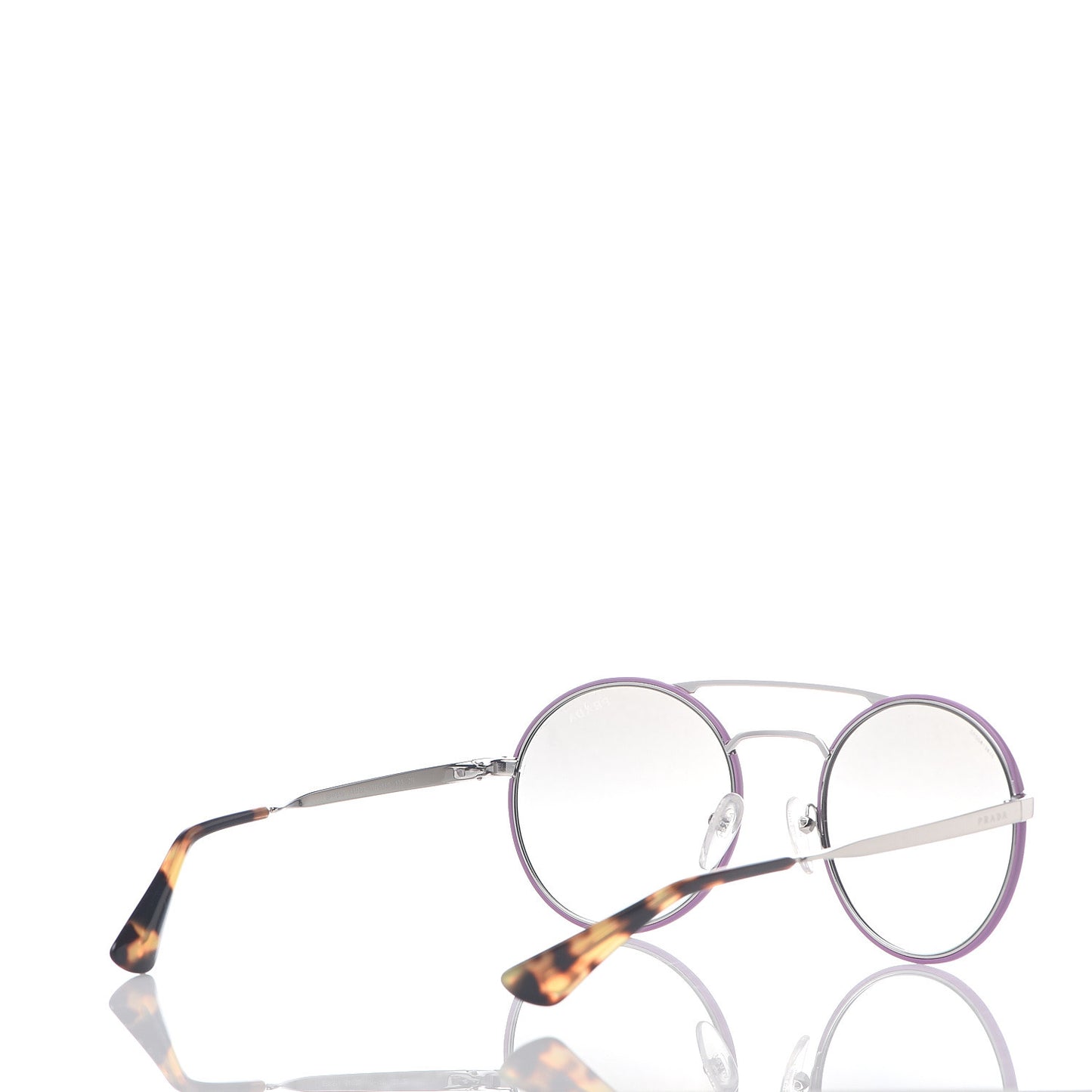 Round Sunglasses SPR51S Purple