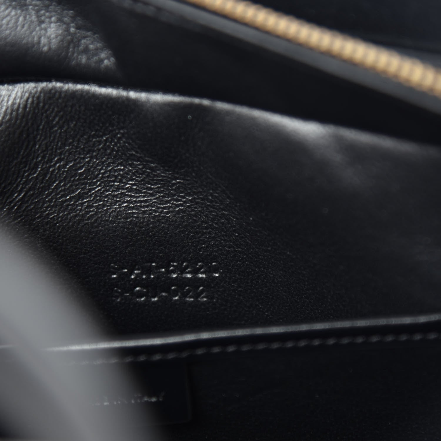 Celine Crocodile Embossed Nubuck Smooth Calfskin Bi-Color Nano Luggage Havana Black 9 of 10