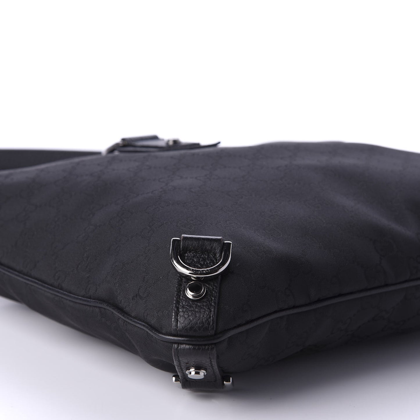 Monogram Abbey Messenger Bag Black