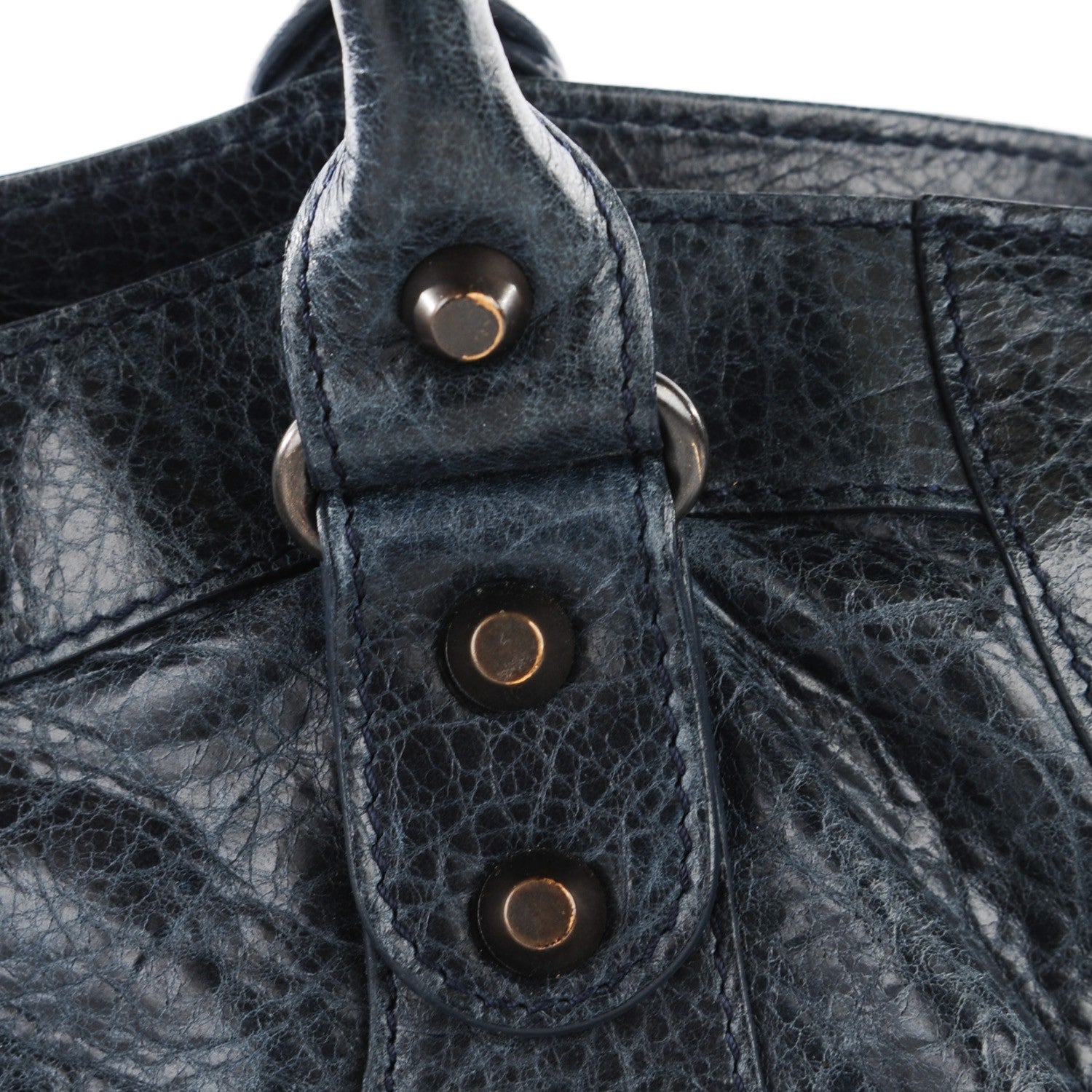 Balenciaga Agneau Classic Hardware Part Time Dark Night 12 of 13