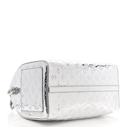 Louis Vuitton Monogram Miroir Speedy 35 Silver 4 of 13