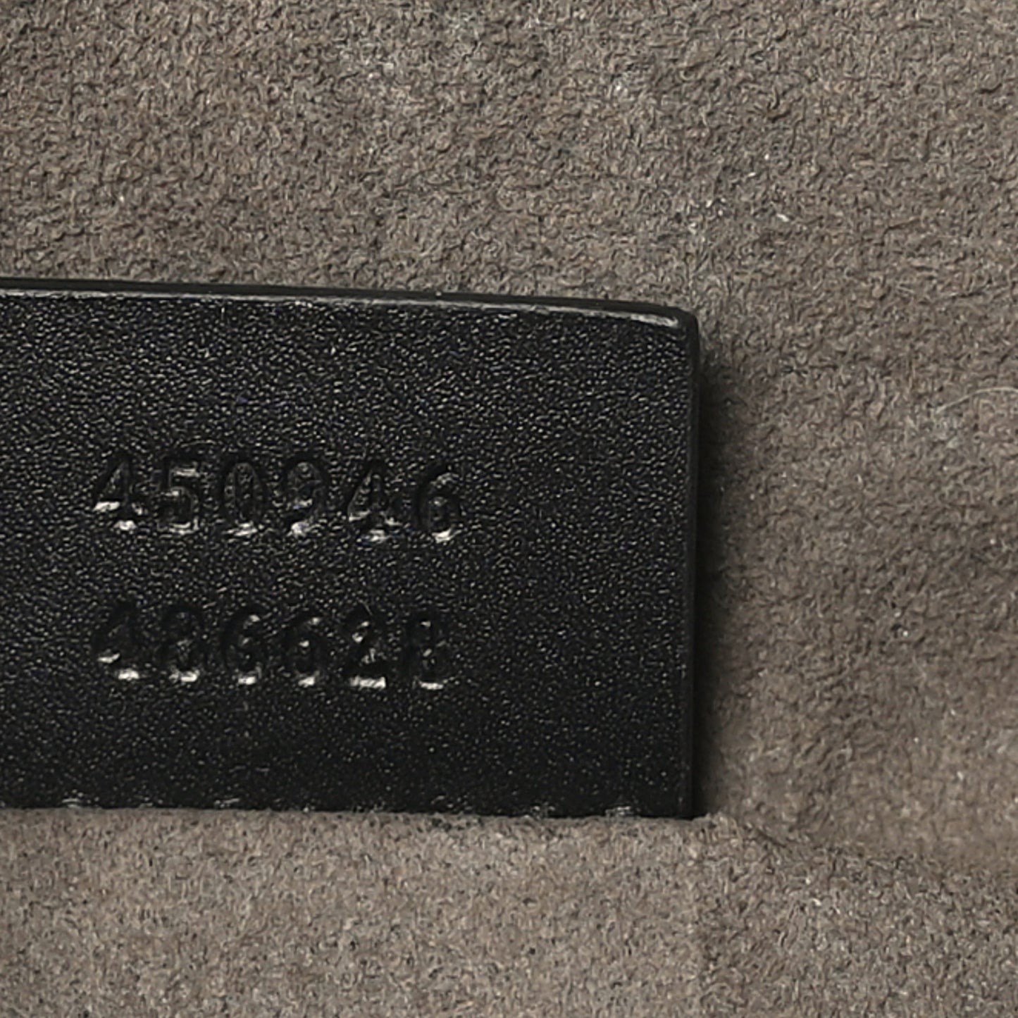 GG Supreme Monogram Belt Bag Black