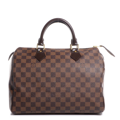 Louis Vuitton Damier Ebene Speedy 30 1 of 7
