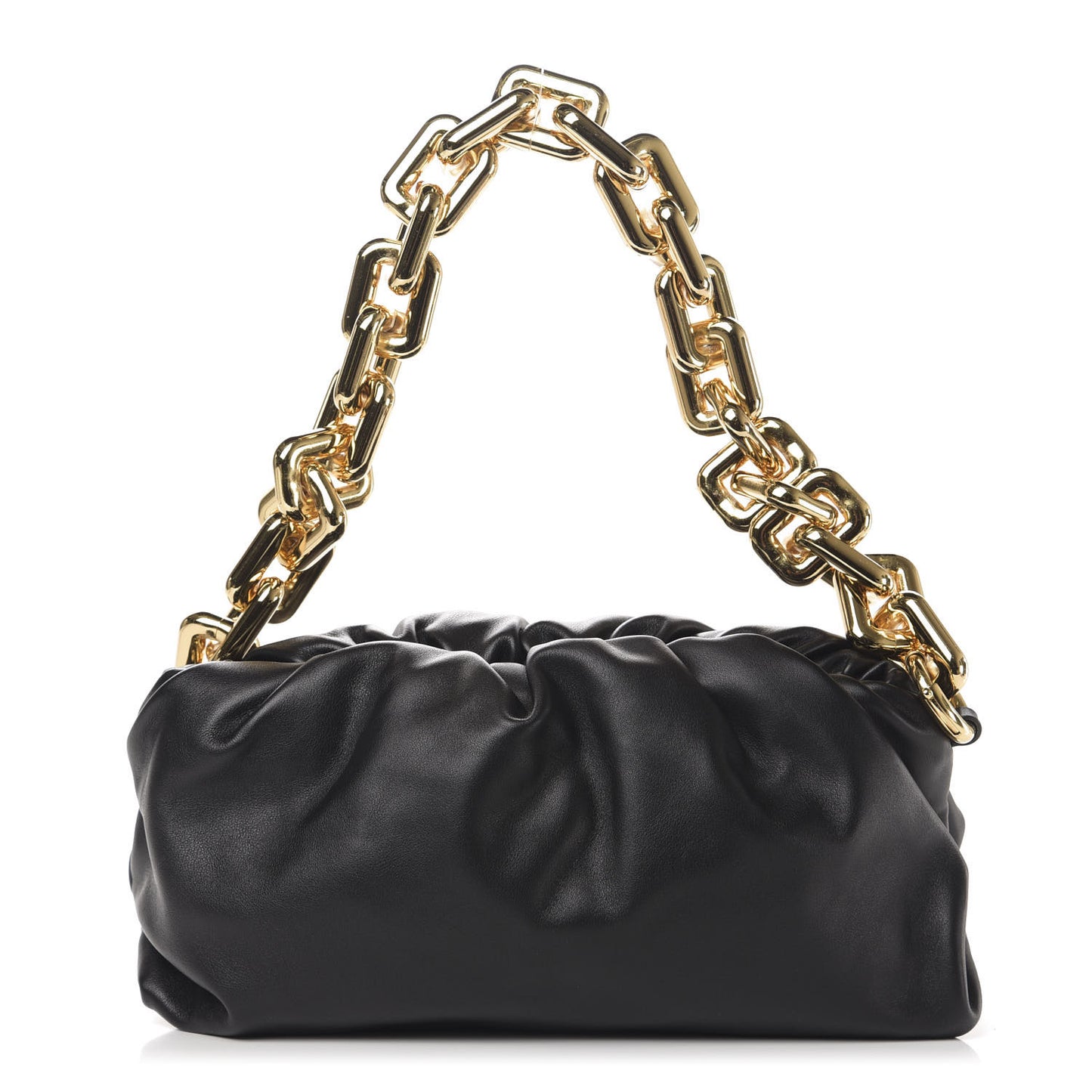 Calfskin The Pouch Chain Black