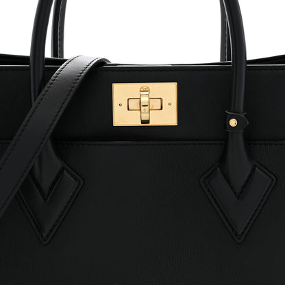 Louis Vuitton Calfskin Monogram Tufting On My Side Black 7 of 10