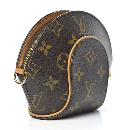Louis Vuitton Monogram Mini Ellipse Wristlet Clutch 3 of 10