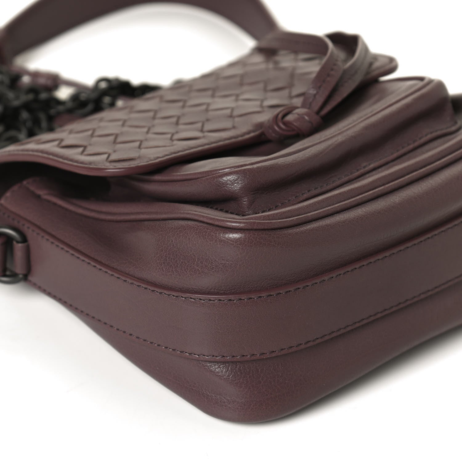 Bottega Veneta Nappa Intrecciato Mini Saddle Crossbody 10 of 11