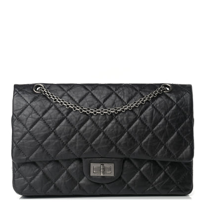 Chanel Aged Calfskin Quilted 2.55 Reissue 227 Flap Black 1 of 10