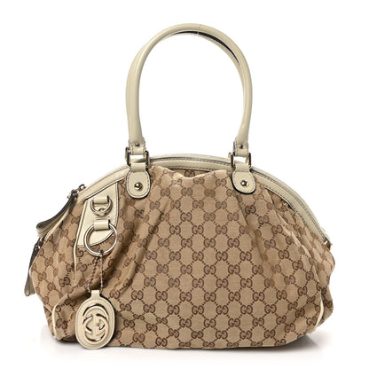 Gucci Monogram Medium Sukey Tote Off White 1 of 11