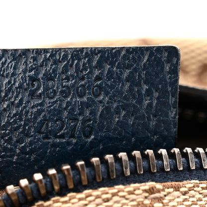 Gucci Monogram Web Belt Bag Navy 7 of 11