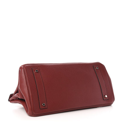 Hermes Taurillon Clemence JPG Birkin 42 Rouge H 4 of 12