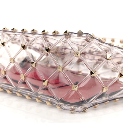 Valentino Garavani PVC Medium Rockstud Spike Shoulder Bag 8 of 10