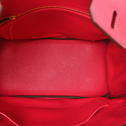 Hermes Togo Birkin 30 Rose Extreme 5 of 10