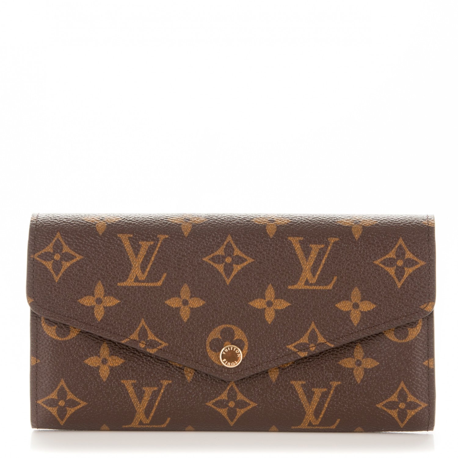 Louis Vuitton Monogram Sarah Wallet NM 1 of 6