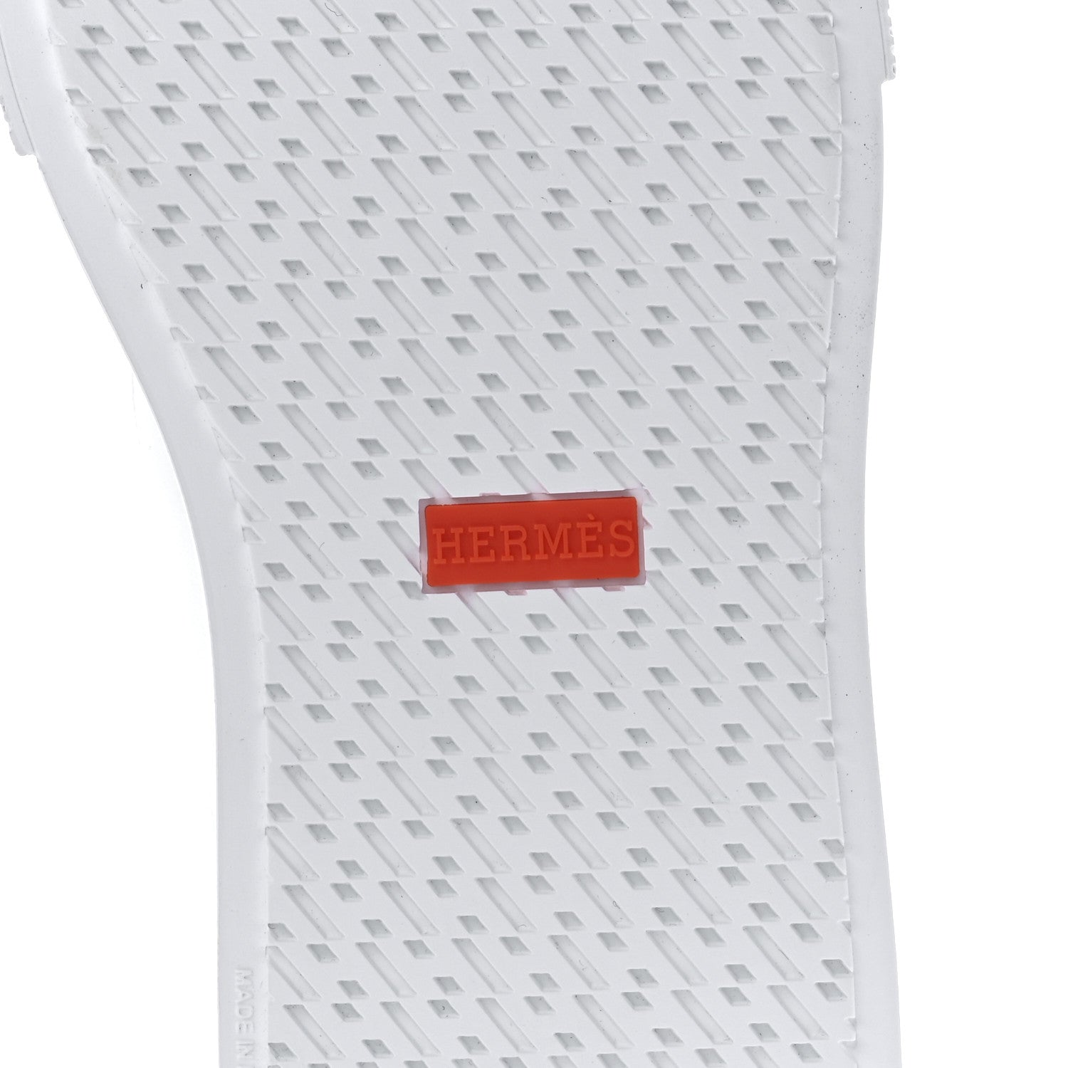Hermes Calfskin Day Sneakers 37.5 White 7 of 8