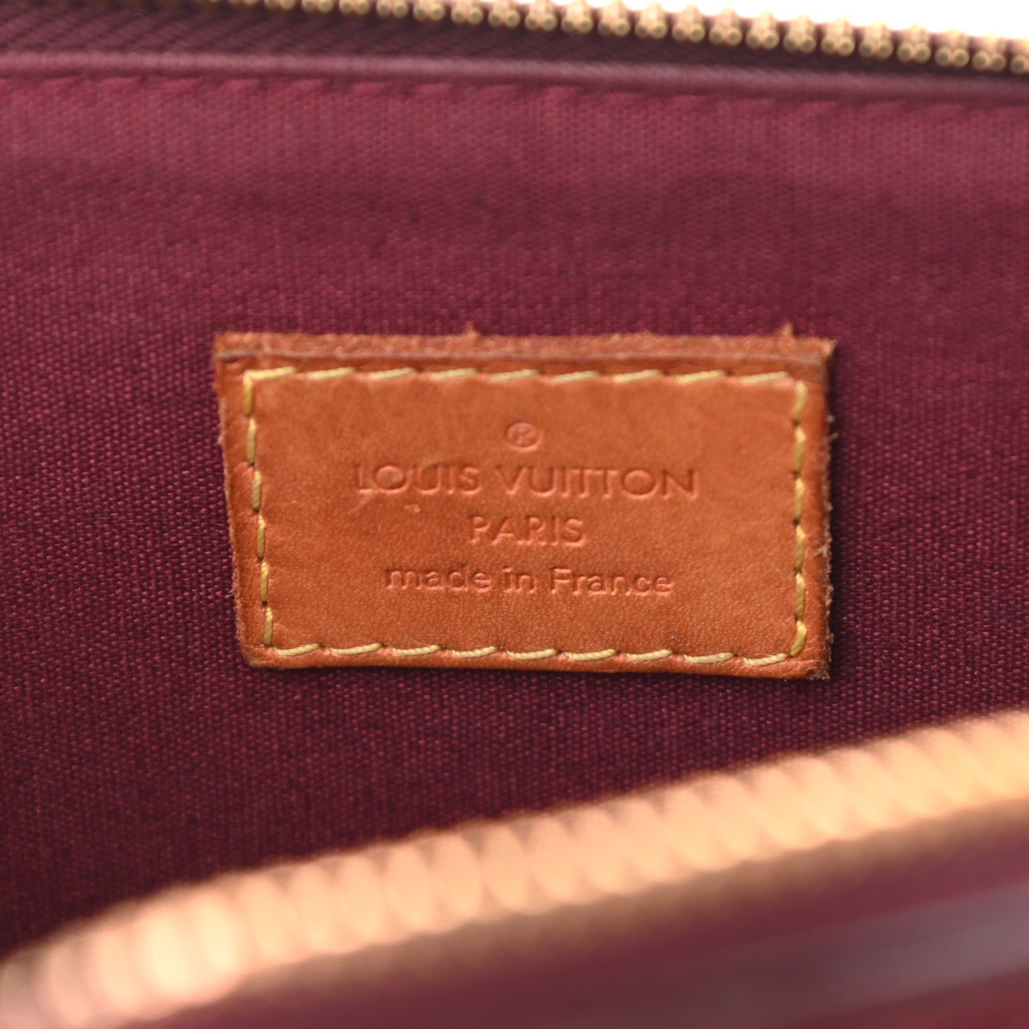 Louis Vuitton Vernis Alma PM Rouge Fauviste 6 of 10