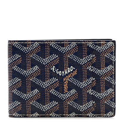 Goyard Goyardine Victoire Card Holder Insert Navy 1 of 6
