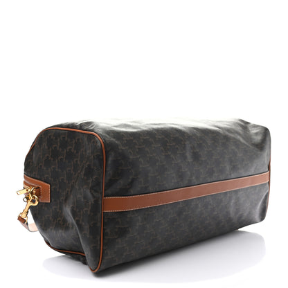 Celine Triomphe Canvas Large Voyage Duffle Tan 3 of 8