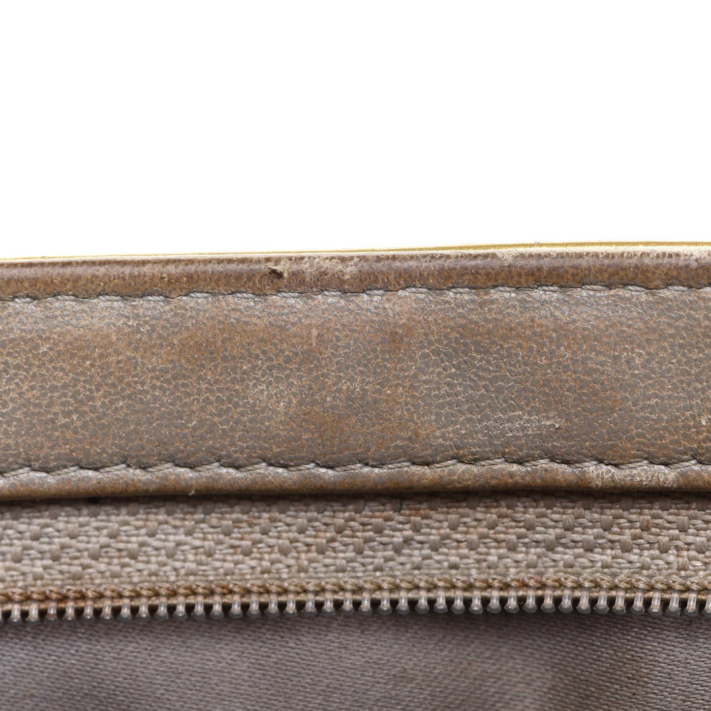 Patent Calfskin Lucky Symbols Pochette Gold