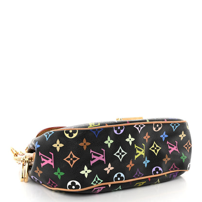 Louis Vuitton Monogram Multicolor Gracie MM Black 4 of 9