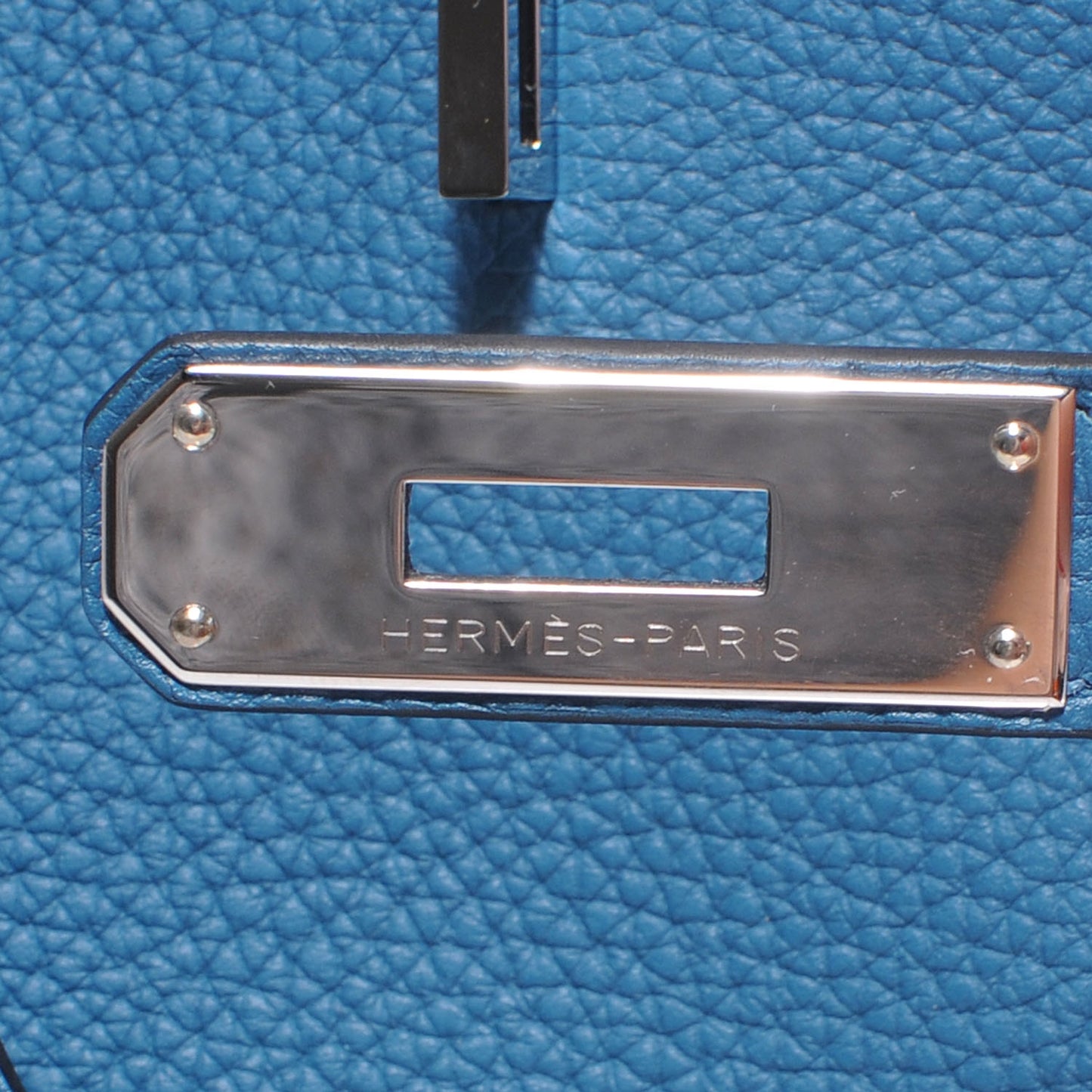 Togo Birkin 35 Cobalt Bleu