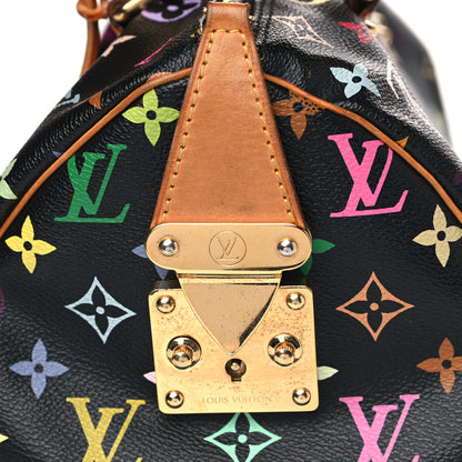 Louis Vuitton Monogram Multicolor Speedy 30 Black 14 of 16
