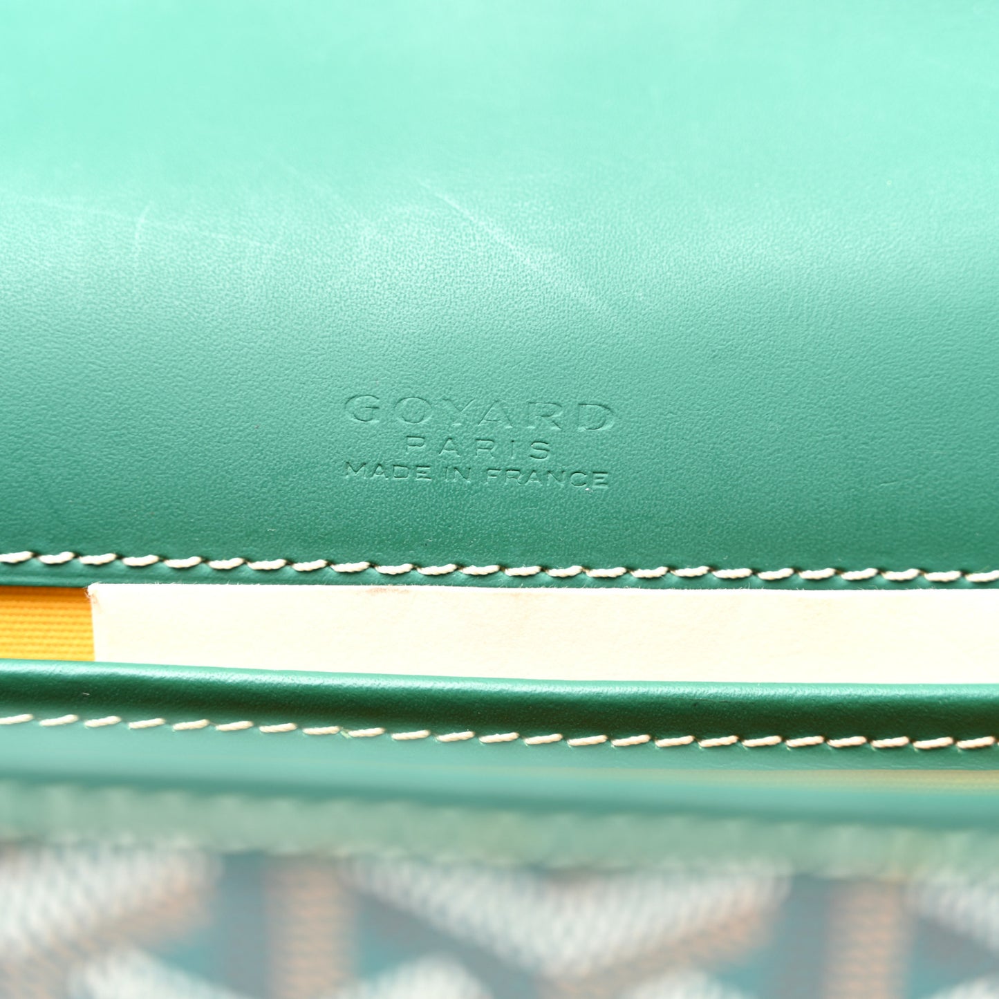 Goyardine Belvedere II PM Messenger Bag Green