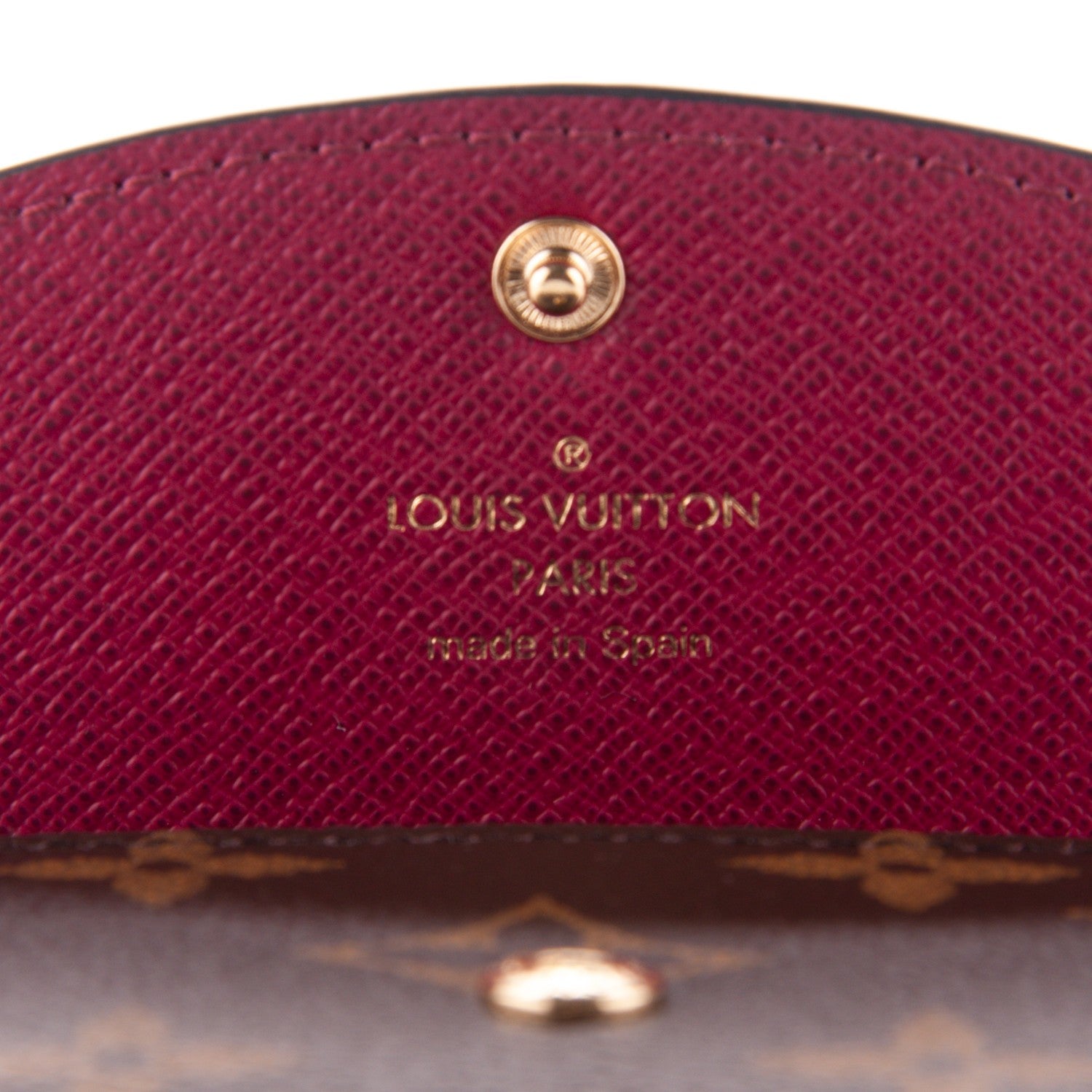 Louis Vuitton Monogram Rosalie Coin Purse Fuchsia 6 of 7