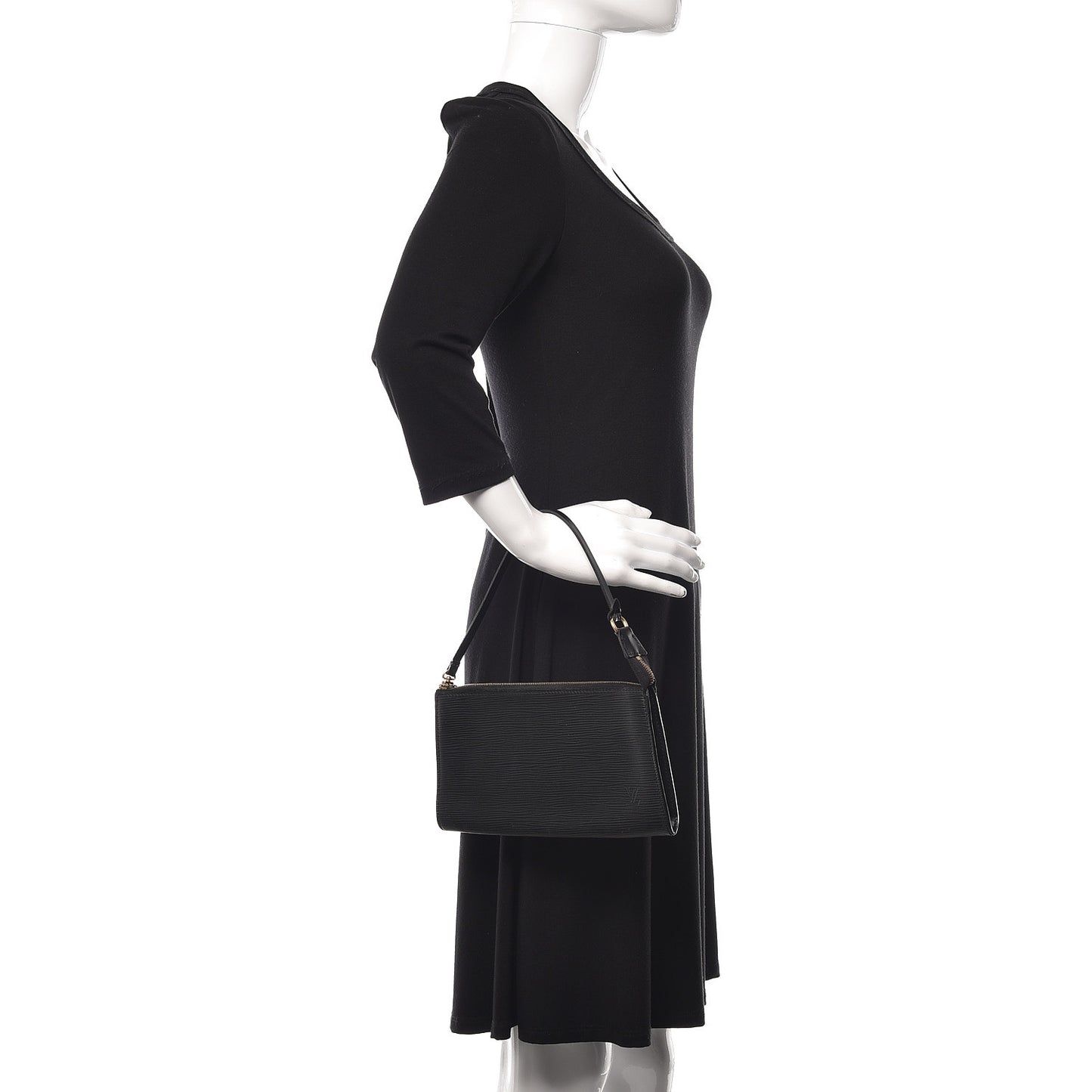 Epi Pochette Accessories 24 Black
