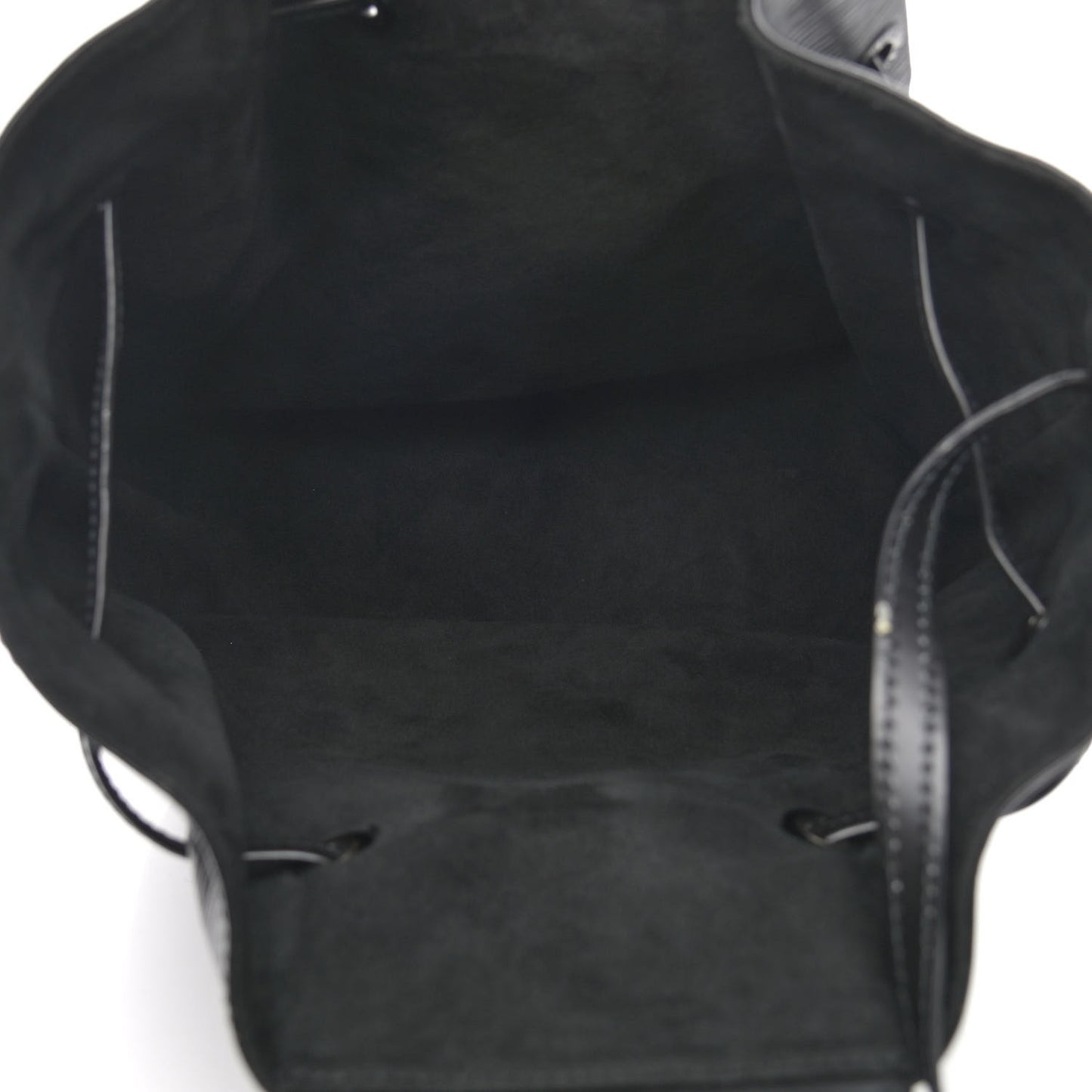 Epi Sac a Dos Drawstring Bag Black