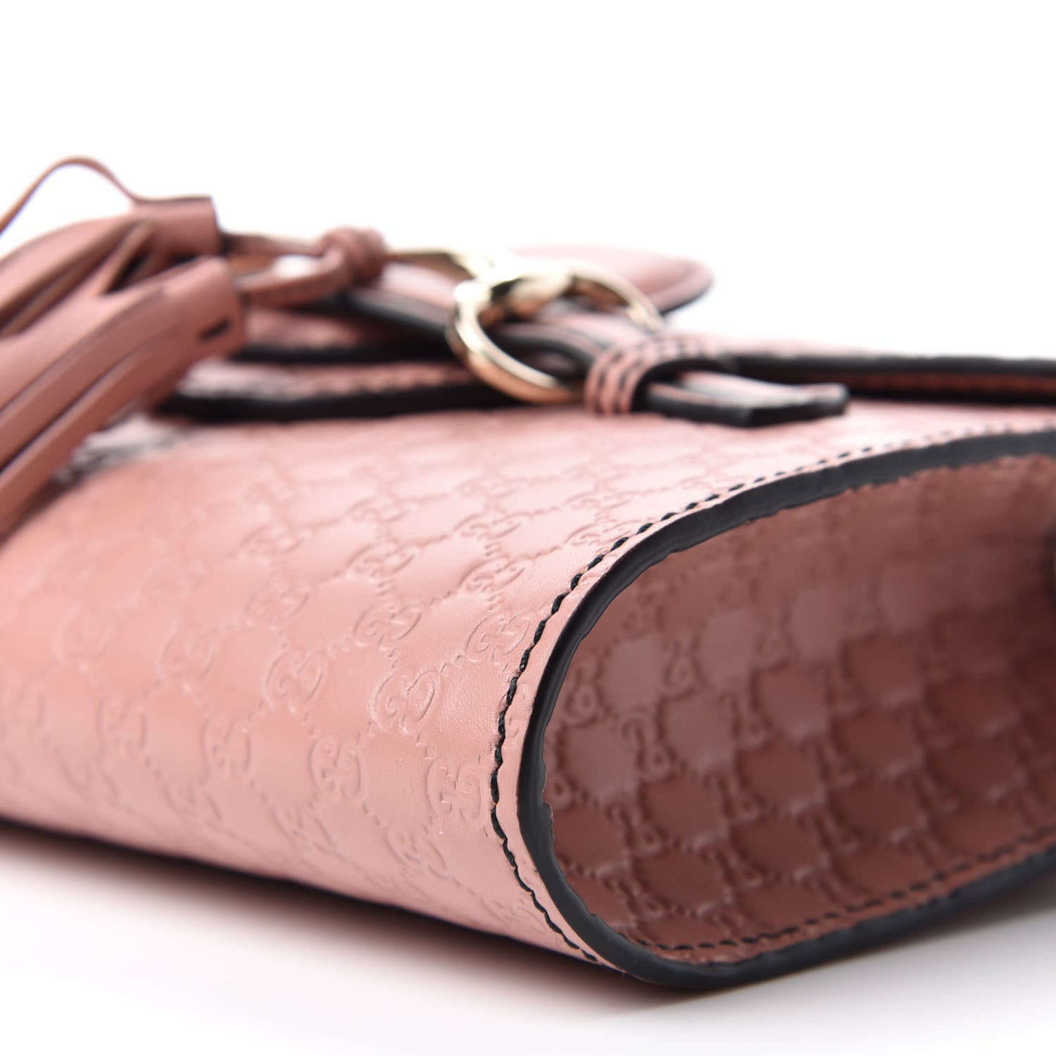 Gucci Microguccissima Mini Emily Shoulder Bag Soft Pink 7 of 10