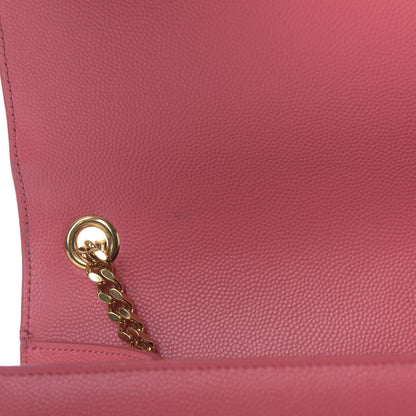 Saint Laurent Grain De Poudre Medium Classic Monogram Kate Satchel Rose Clair 11 of 12