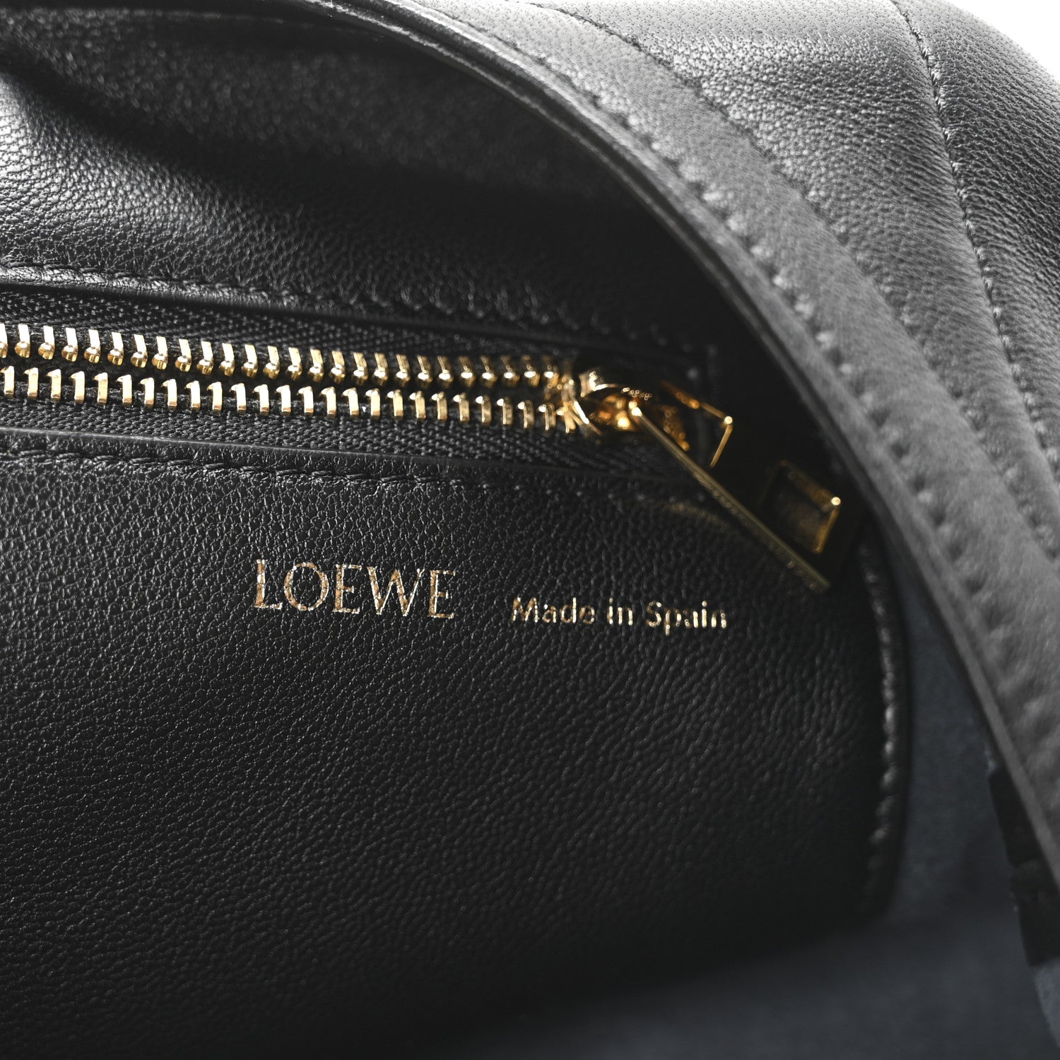 Loewe Buttery Nappa Lambskin Medium Squeeze Bag Black 6 of 9