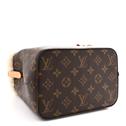 Louis Vuitton Monogram Shearling Cozygram Neonoe BB 4 of 10