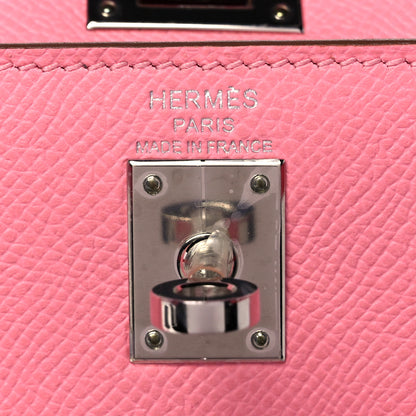 Hermes Epsom Kelly Sellier 25 Rose Confetti 7 of 11