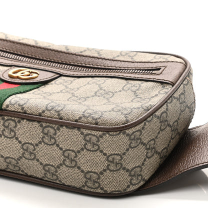 Gucci Soft GG Supreme Monogram Medium Ophidia Belt Bag Dark Brown 10 of 10
