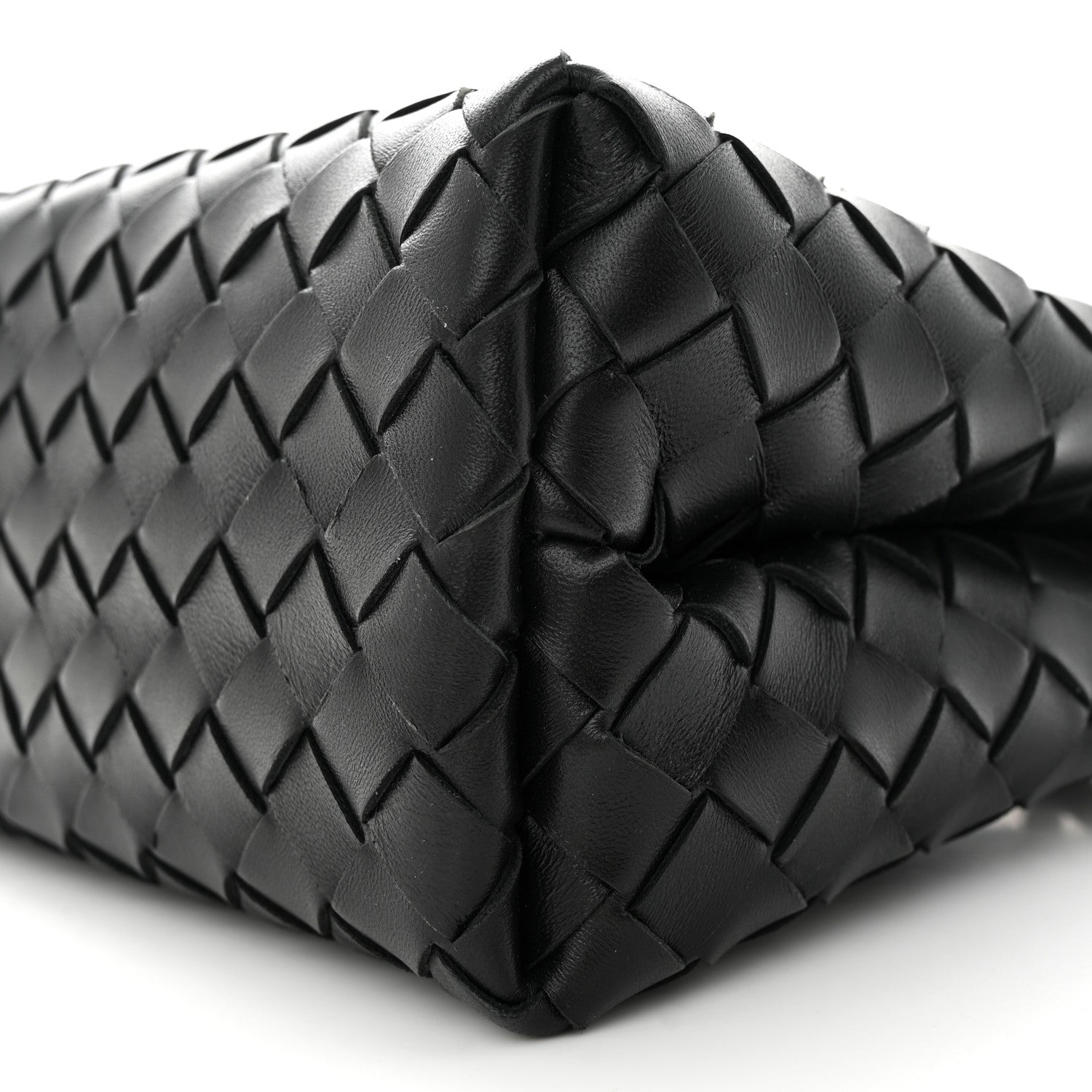 Bottega Veneta Nappa Intrecciato Small Andiamo Shoulder Bag Black 10 of 12
