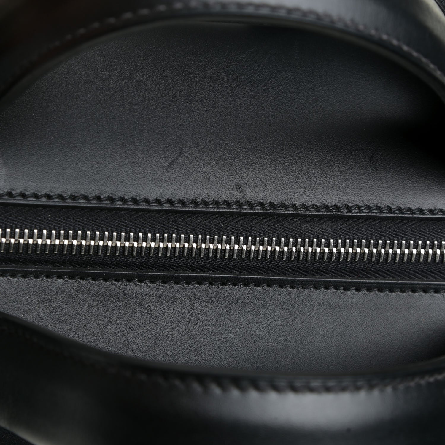 Hermes Toile H Sombrero II Bayadere Cavour Bag Ecru Black 12 of 13