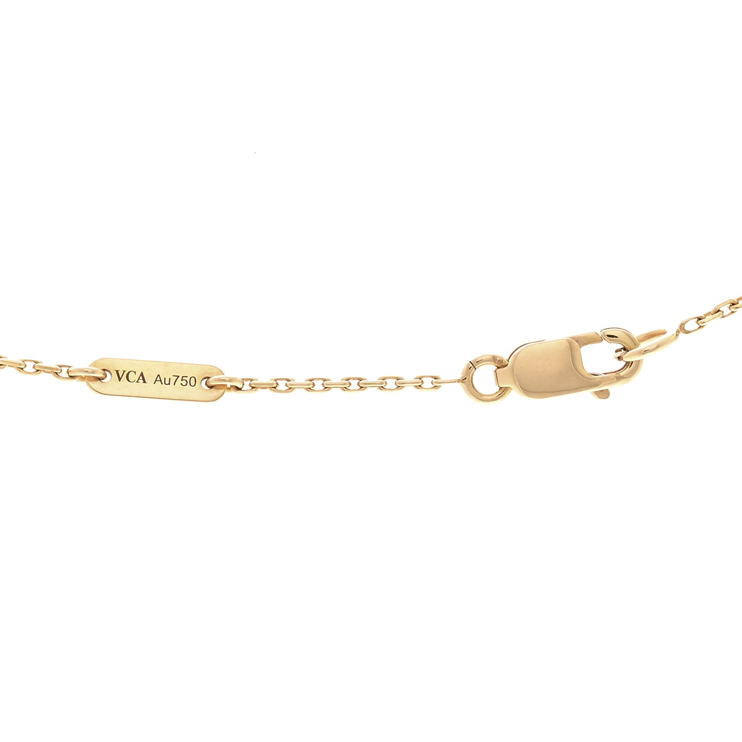 Van Cleef & Arpels 18K Rose Gold Sweet Alhambra Pendant Necklace 4 of 6
