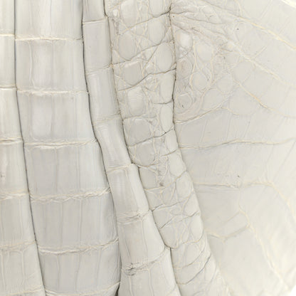 Nancy Gonzalez Crocodile Top Handle Tote White 19 of 25