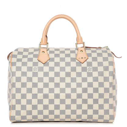 Louis Vuitton Damier Azur Speedy 30 1 of 12