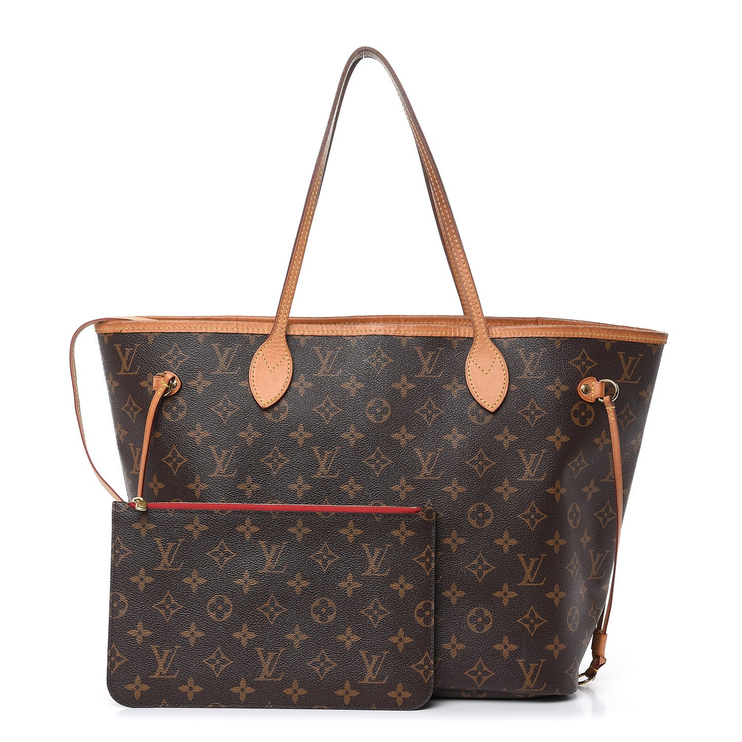 Monogram Neo Neverfull MM Cherry