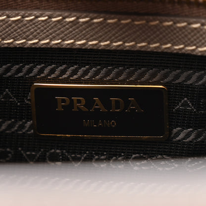 Prada Saffiano Lux Medium Tote Argilla 7 of 14