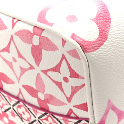Louis Vuitton Monogram Giant By The Pool 2.0 Speedy Bandouliere 25 Rose 9 of 10