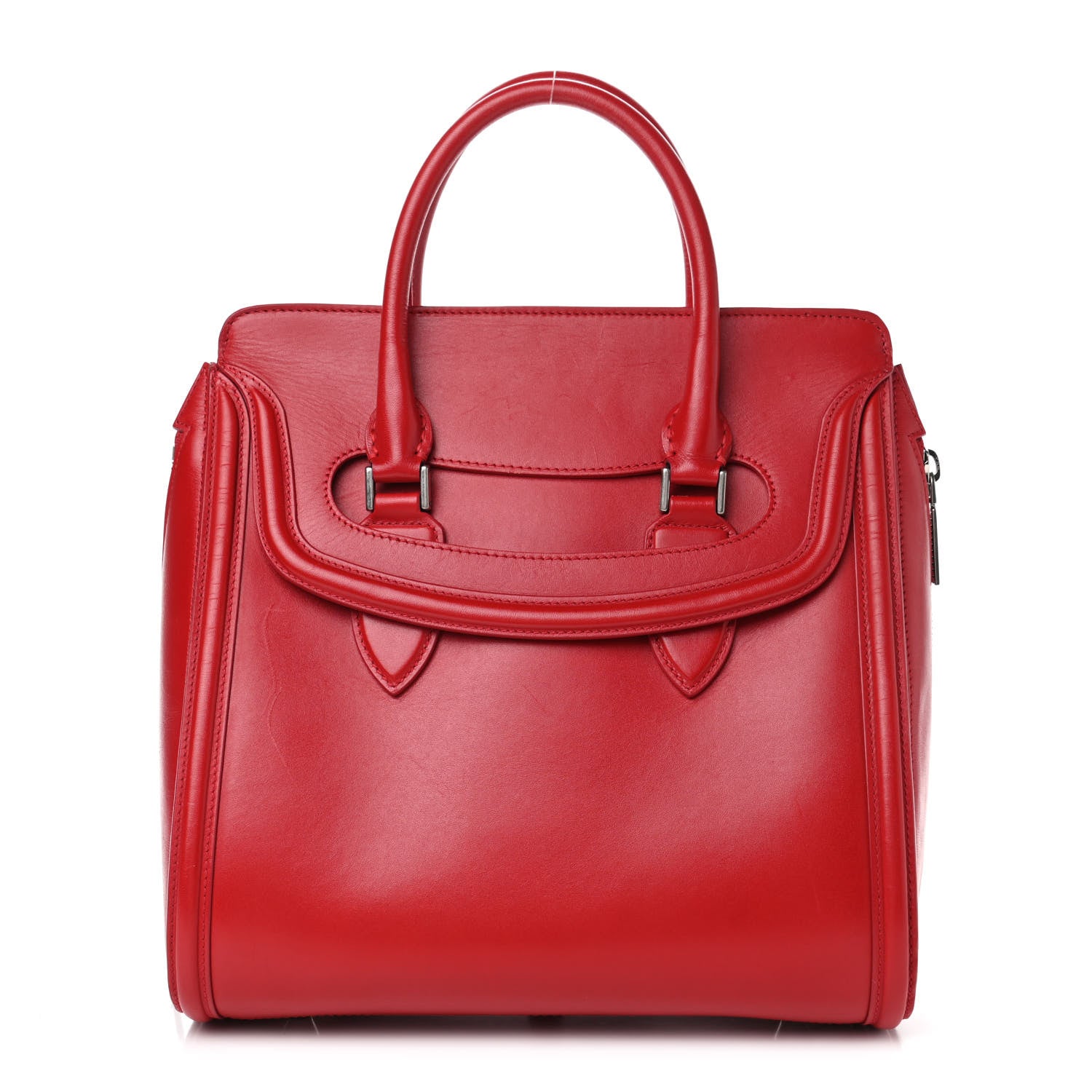 Alexander McQueen Calfskin Large Heroine Red 1 of 6