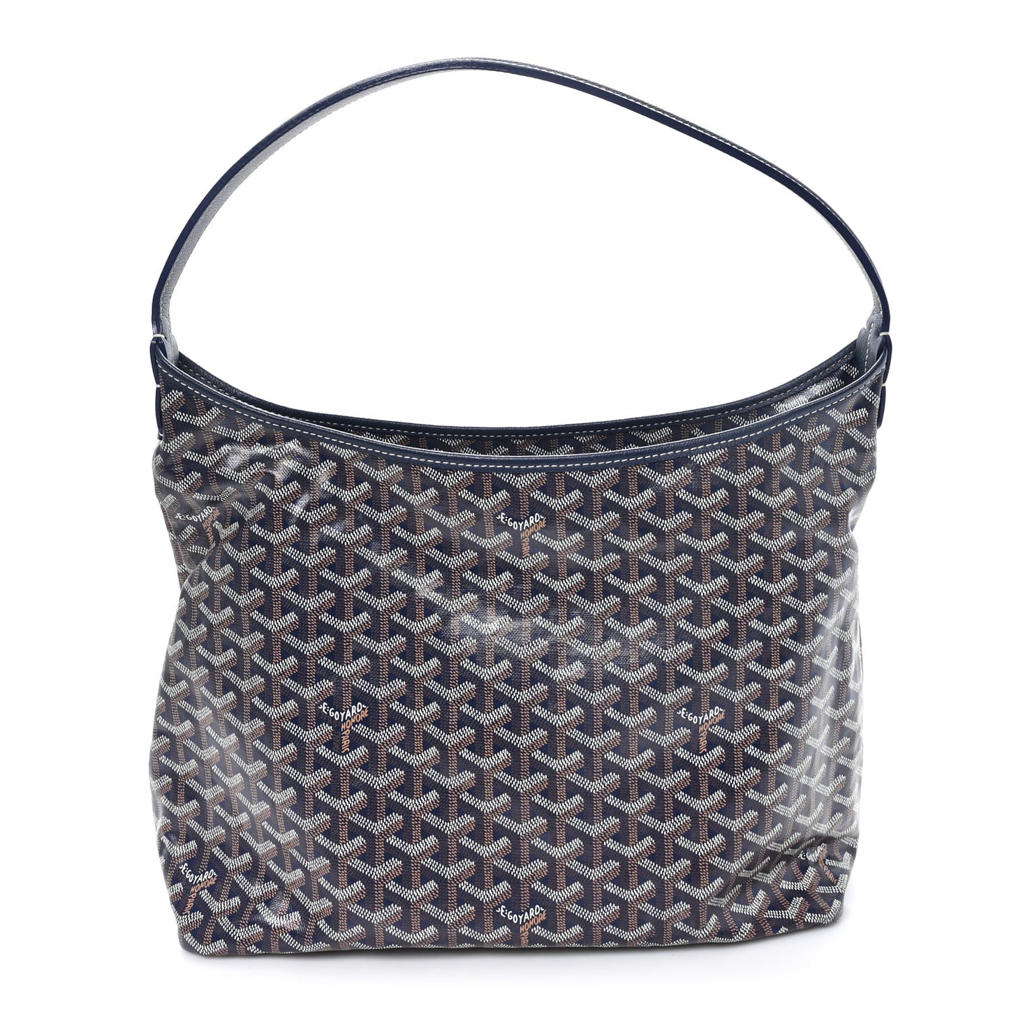 Goyardine Boheme Hobo Navy Blue Navy Blue