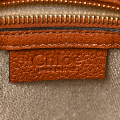 Chloe Calfskin Medium Marcie Satchel Tan 6 of 9