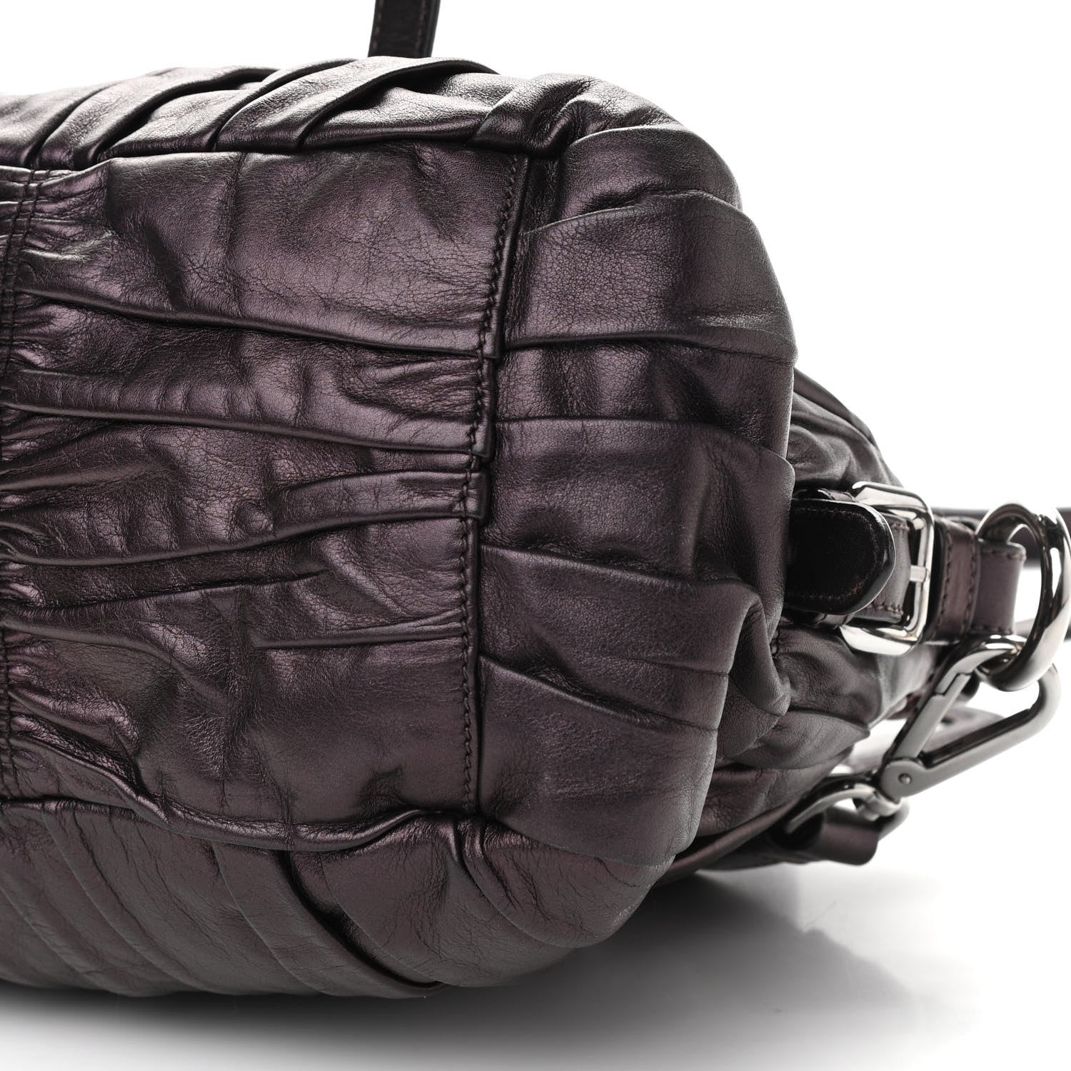 Prada Nappa Gaufre Shopping Satchel Ribes 9 of 9