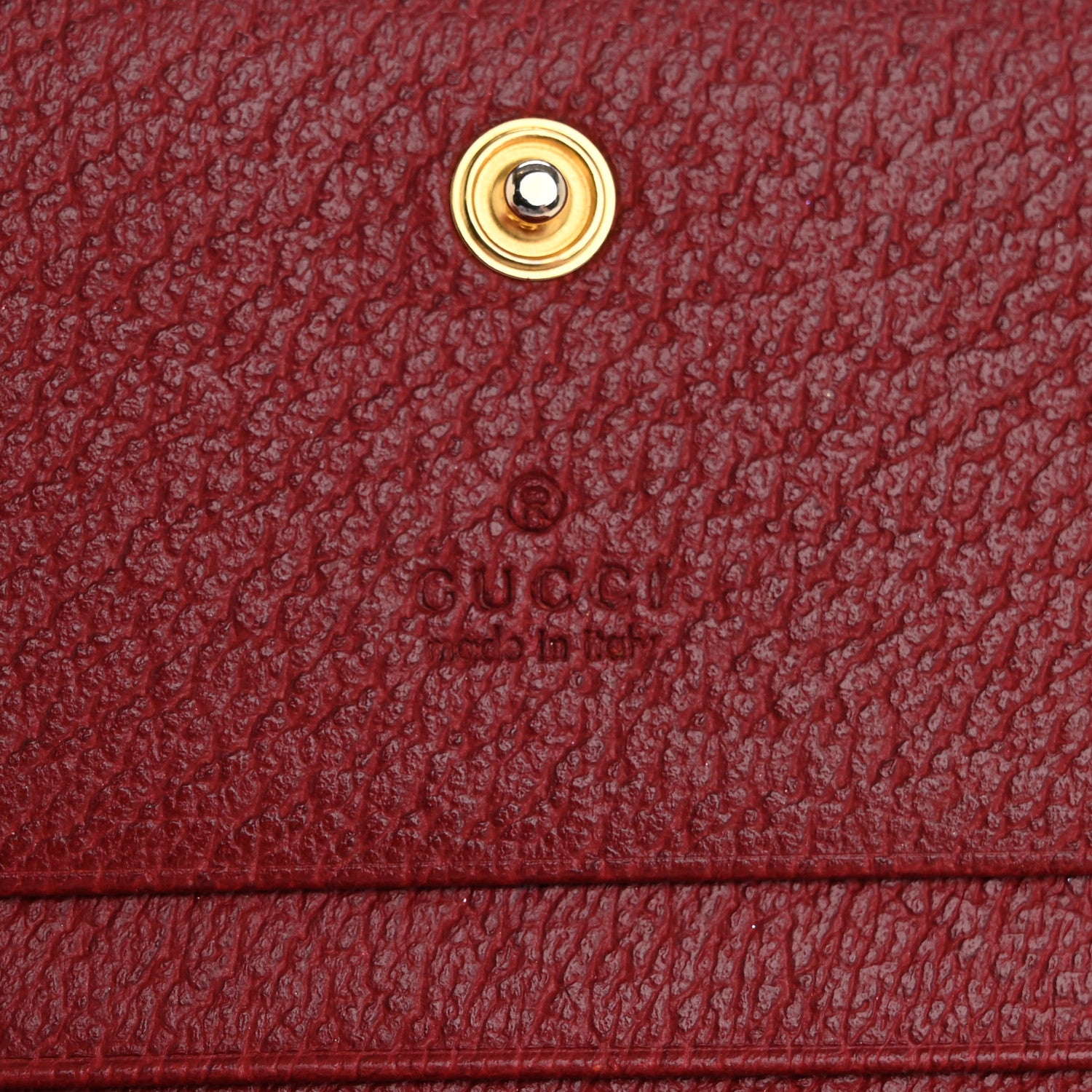 Gucci GG Supreme Monogram Flora Web Ophidia Card Case Red 6 of 11